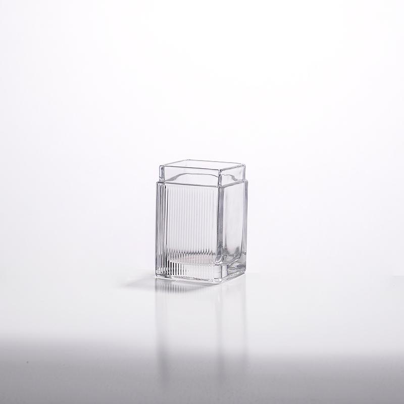 Mayor frasco de vidrio vela