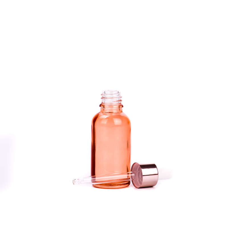 Luxury 20ml 30ml 50ml Golpero de vidrio Botellas de aceite esencial Proveedor de botellas cosméticas