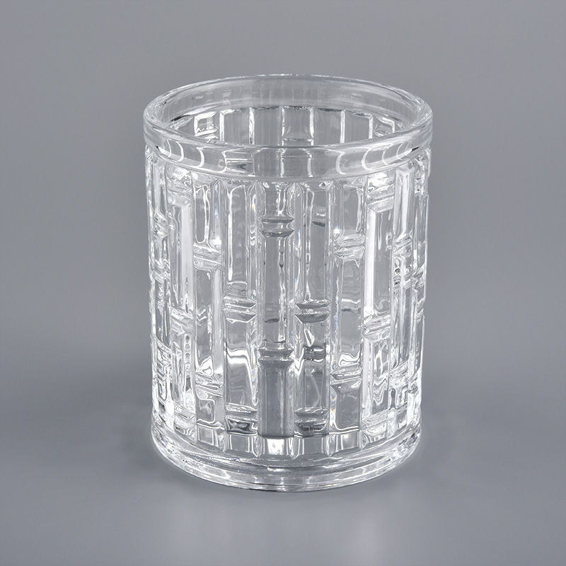 Luxus-Kerzenhalter aus Kristallglas