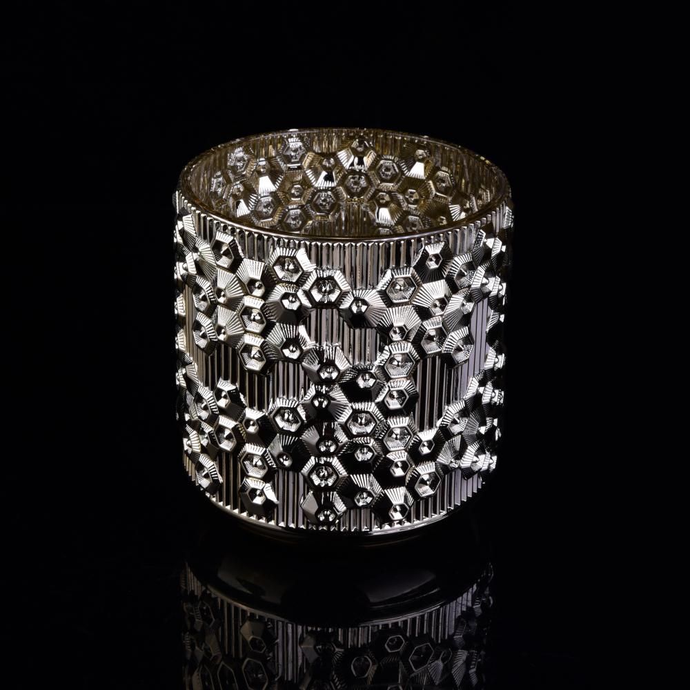 Luksusowe srebrne słoiki ze świeczkami z własnym certyfikatem patentowym