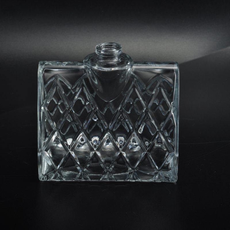Máquina feita de frasco de Perfume de vidro cosmético forma de bolsa de senhora