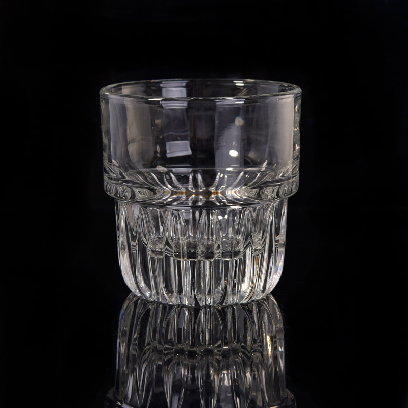 Prensa de la máquina taza de cristal de whisky para velas