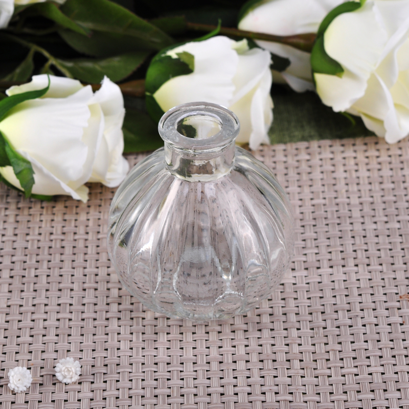 Botella de perfume de vidrio transparente más popular