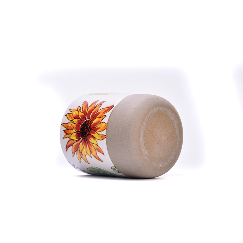 NOVO Design Votivo Candle Navio de vela de cerâmica vazia Jarro a granel
