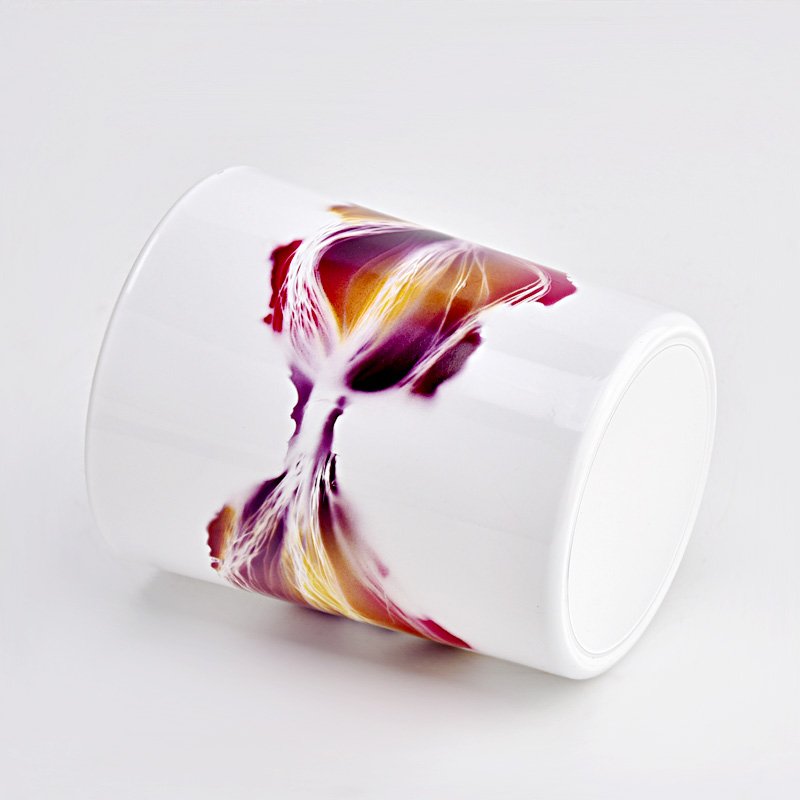 New Designn玻璃蜡烛罐OEM蜡烛罐批发