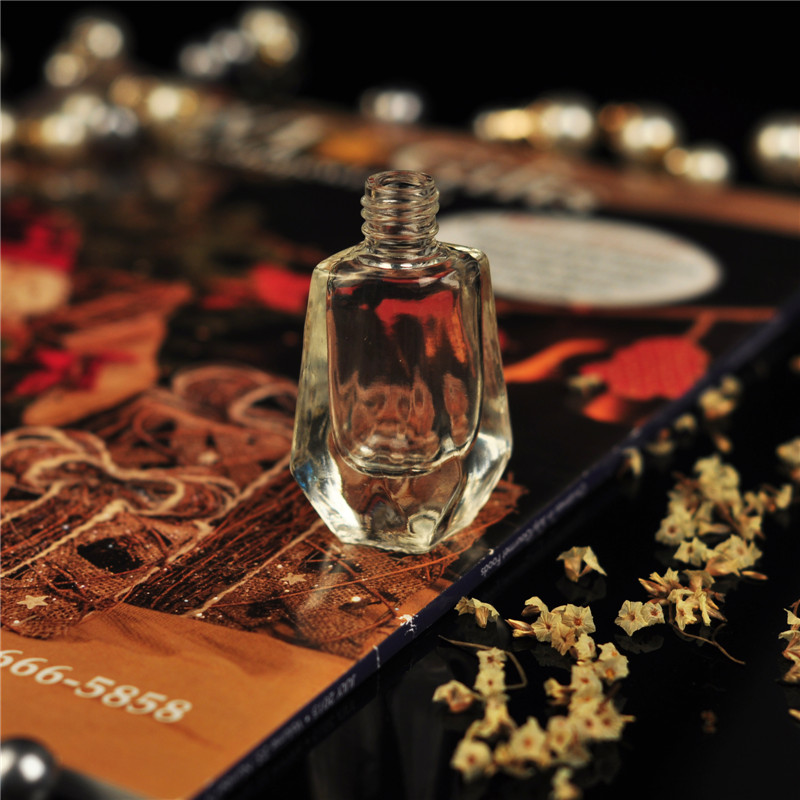 impressão de seda de vidro disponíveis frasco de perfume claro para bolsa ou viagens recarregável