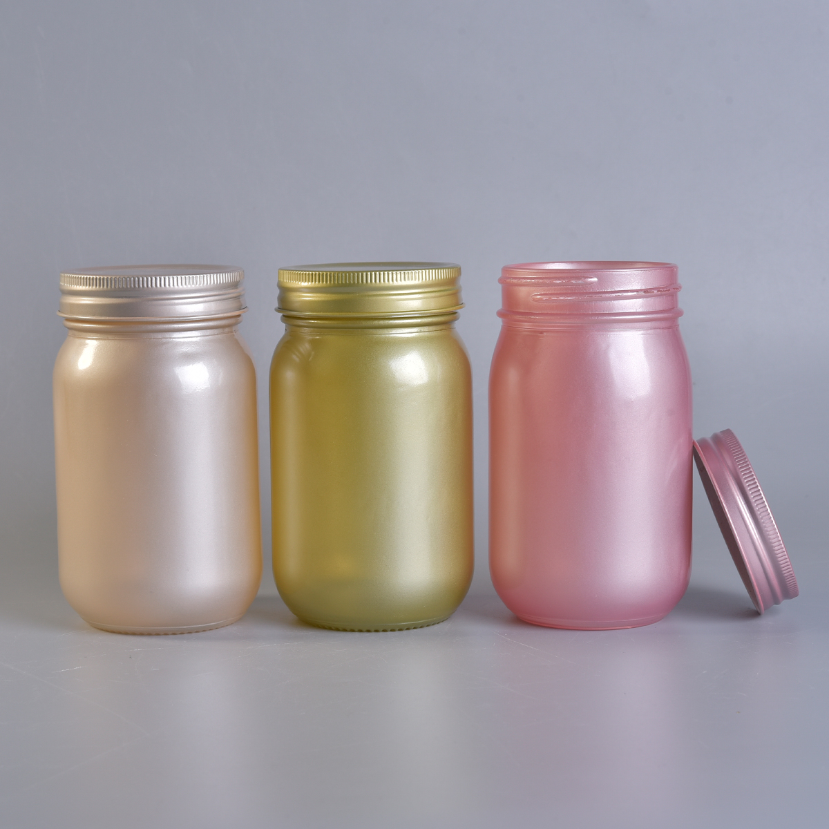 Popular Glass Candle Jar Container