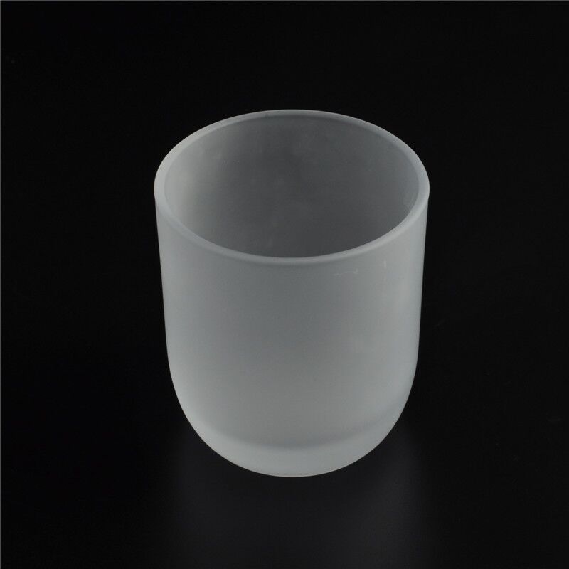 Popular Frost Glass Candle Holders