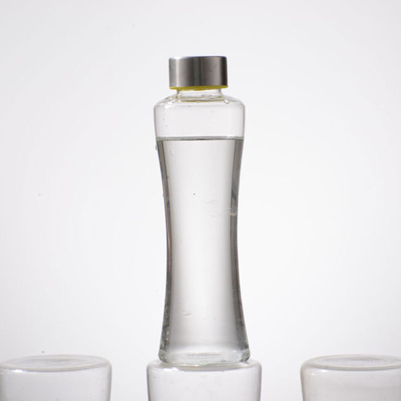 Pyrexglas Wasserflasche Borosilikatglas Wasserflasche Glasflasche