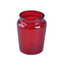 红色的蜡烛罐