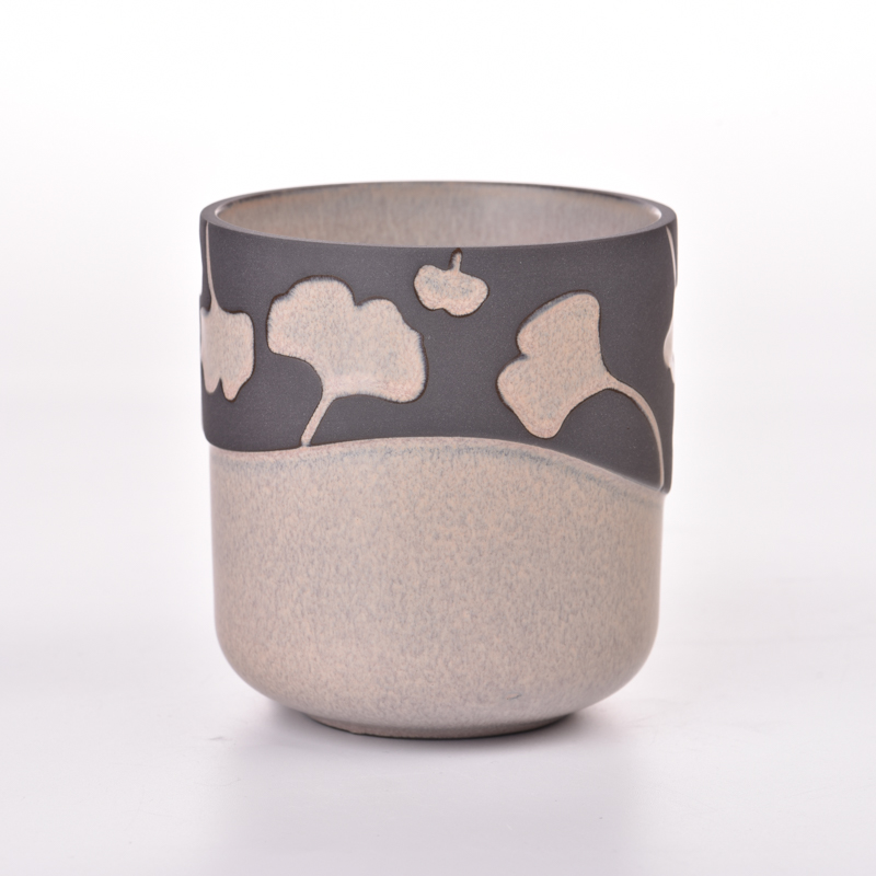 Spesa di ceramica a forma di cilindro inferiore rotondo per la produzione di candele