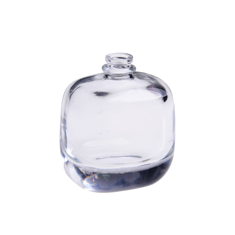 Round shape perfum glass bottle