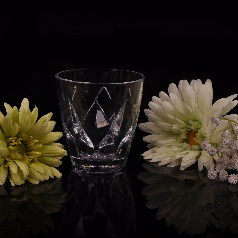 Tamaño pequeño diseño creativo vaso de cristal