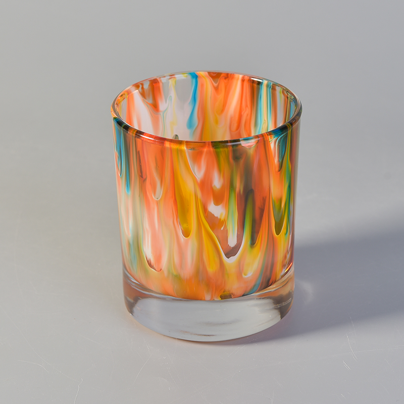 Pulverização de vasos de vidro de pintura de vidro