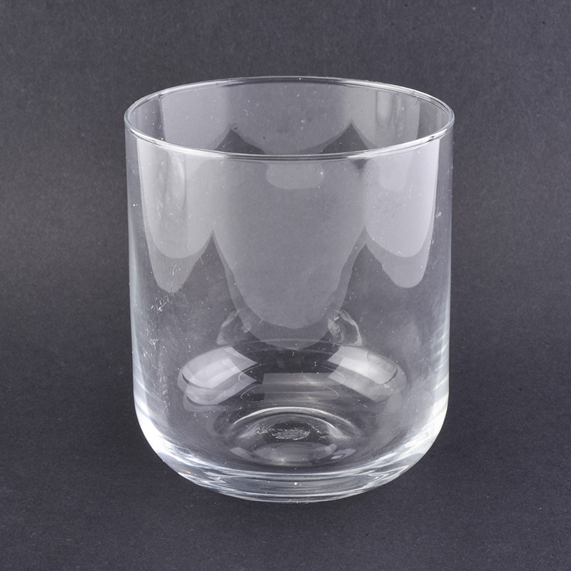 Sunny Glassware13oz frasco de vela de vidro com fundo redondo