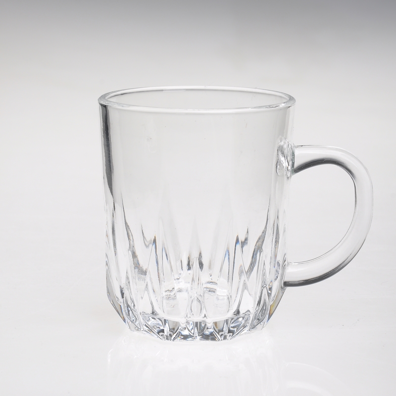 Twisted tazza bicchiere acqua tazza di vetro