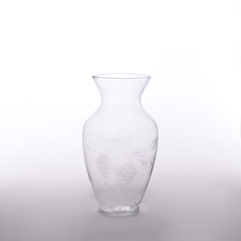 Unique decorative glass vase
