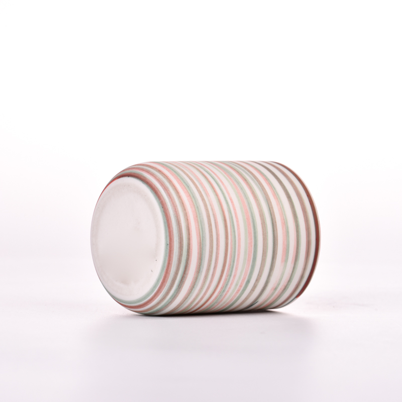 Votivkeramikkerker -Jar -Teelicht Großhandel Keramik Kerzencontainer mit Wohnkultur