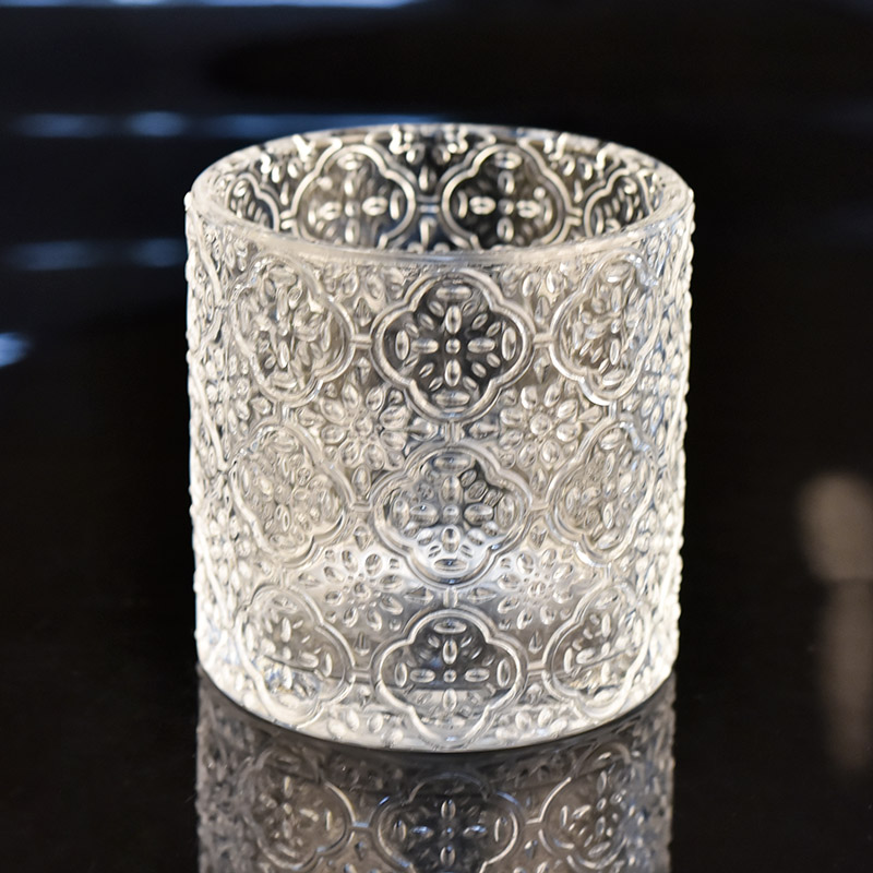 Centrais de mesa de casamento decorativo chá luz castiçal de vidro