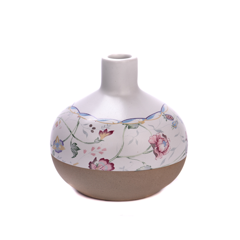 Großhandelspezifische Logo -Label leerer Keramik -Aromatherapie -Flaschen