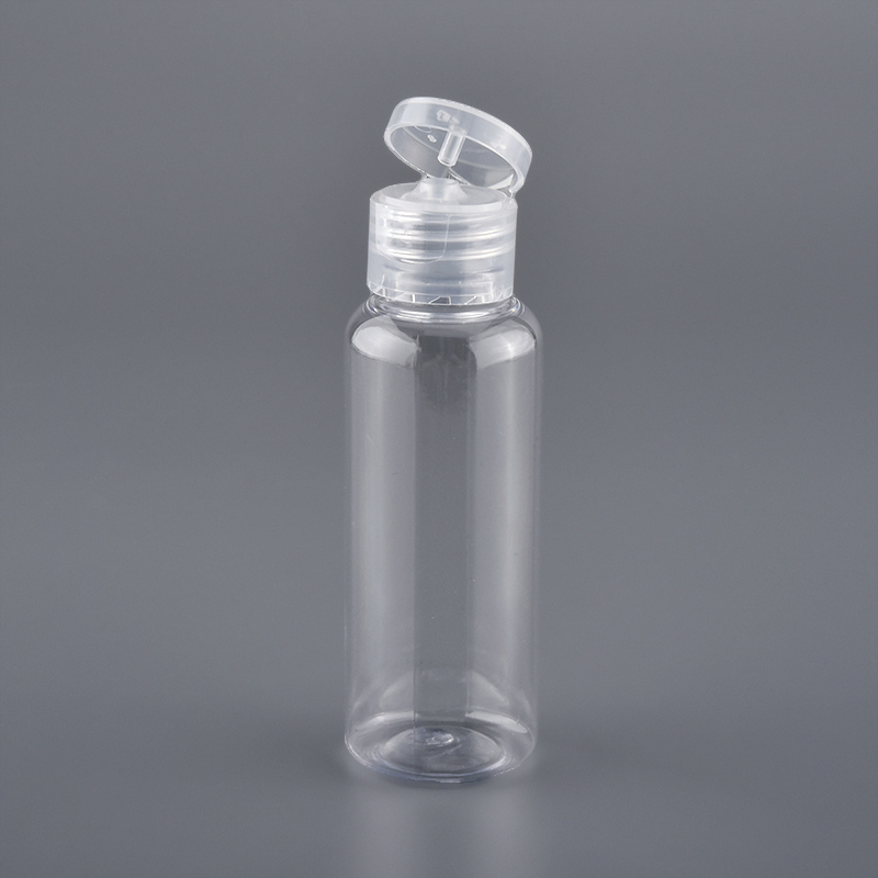 Bottiglia di plastica PET all'ingrosso con tappo a scatto