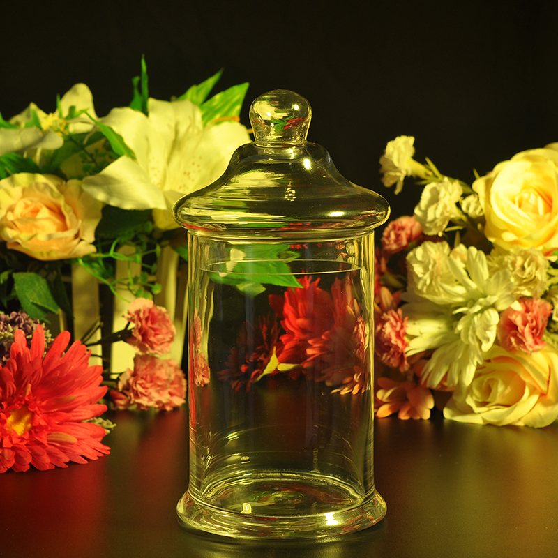 Wholesale anchor glass jars with lid