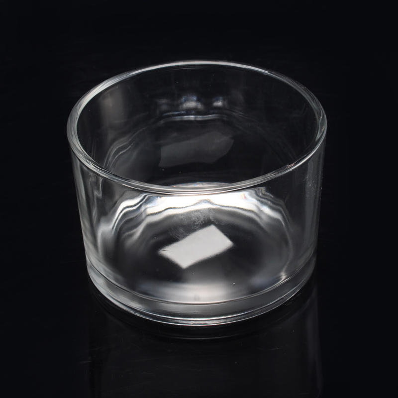 Sostenedor de vela votivo de cristal claro hogar venta por mayor vela titular