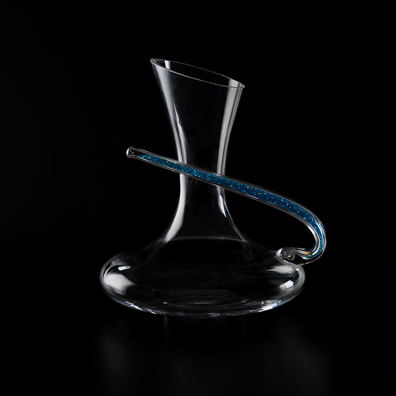 Decanter wain handblown borong