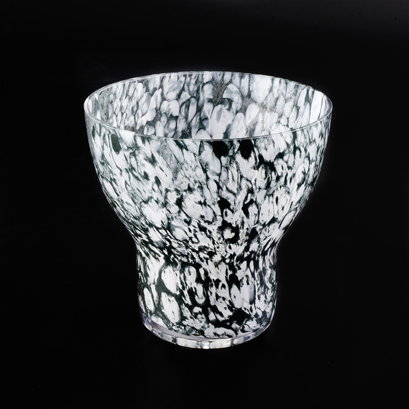 Hurtownia handmade chiński szklany świecznik wystrój domu