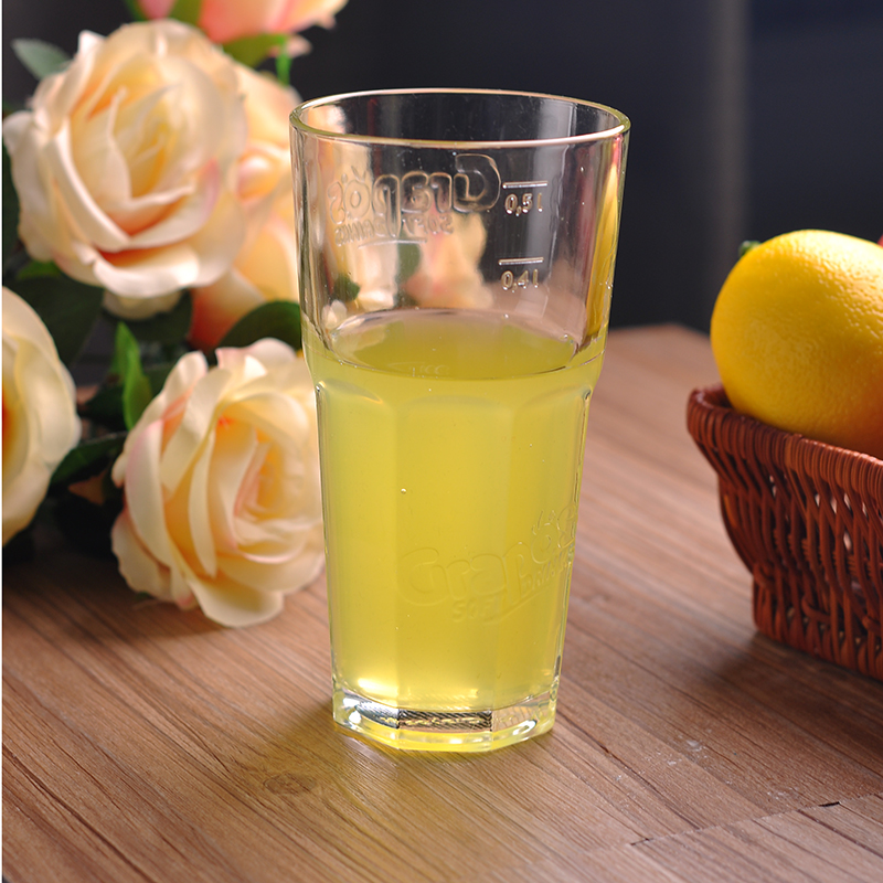 Wholesale high quality juice drinking glass tumbler