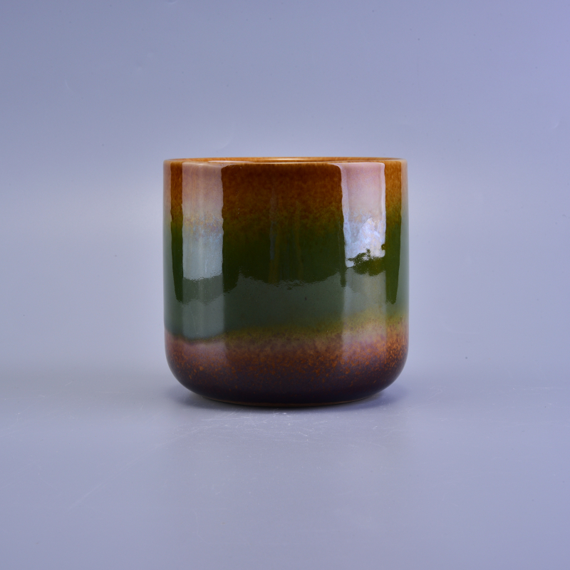 Wholesale painiting ceramic candle jar