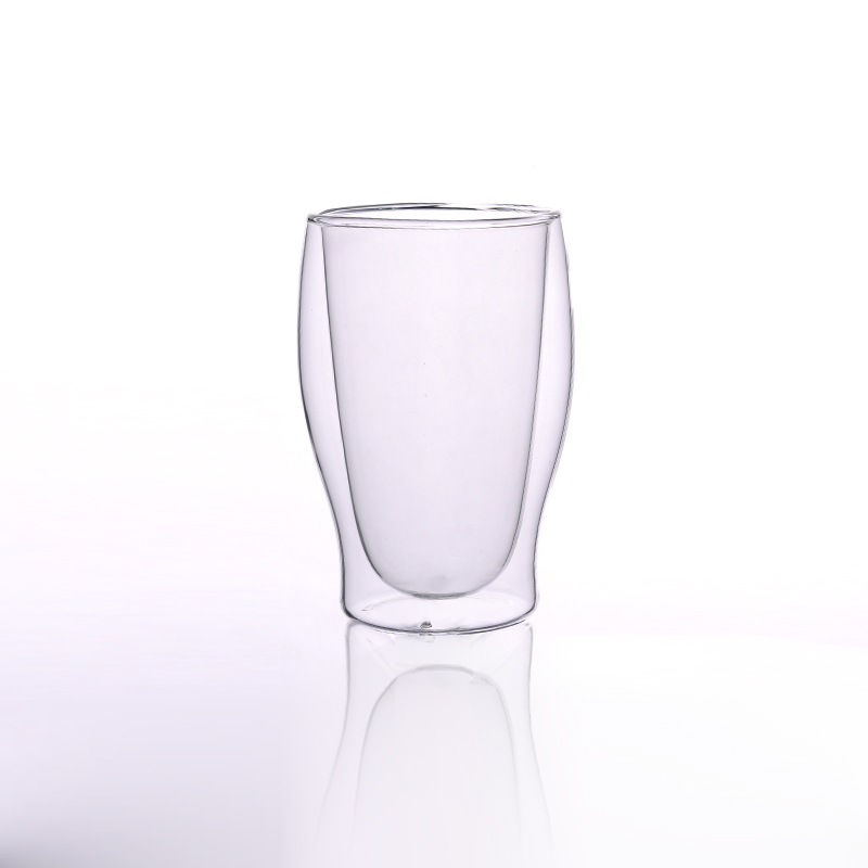 beer double wall glass cup wholesale