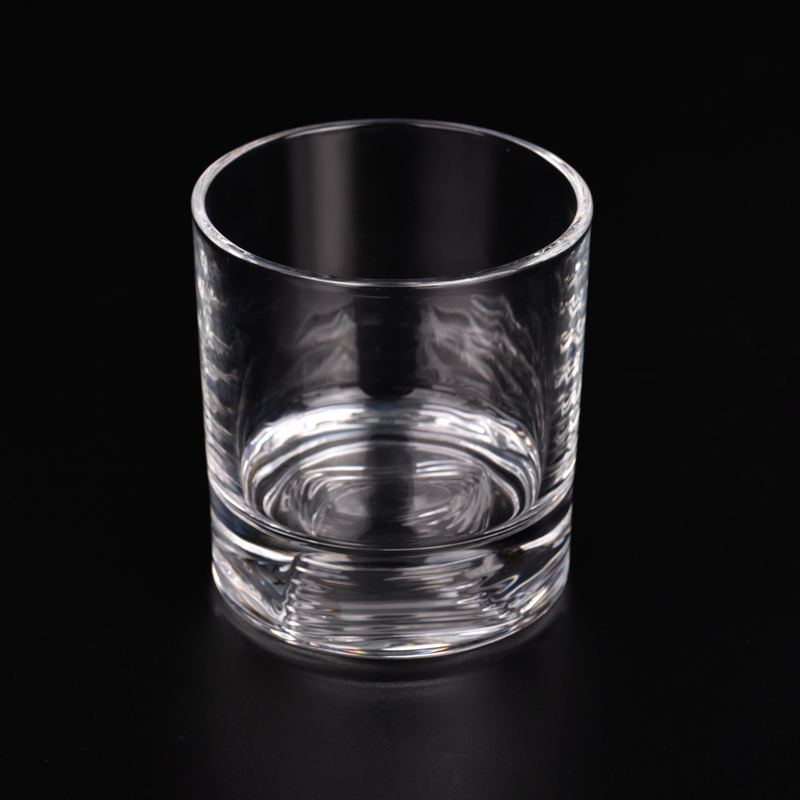 Klar 8 Unzen Glaskerzenglas mit hoher Qualität