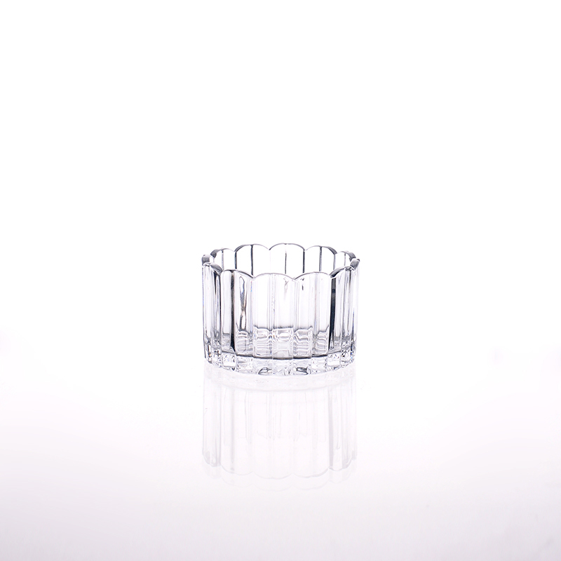 clear candlestick glass