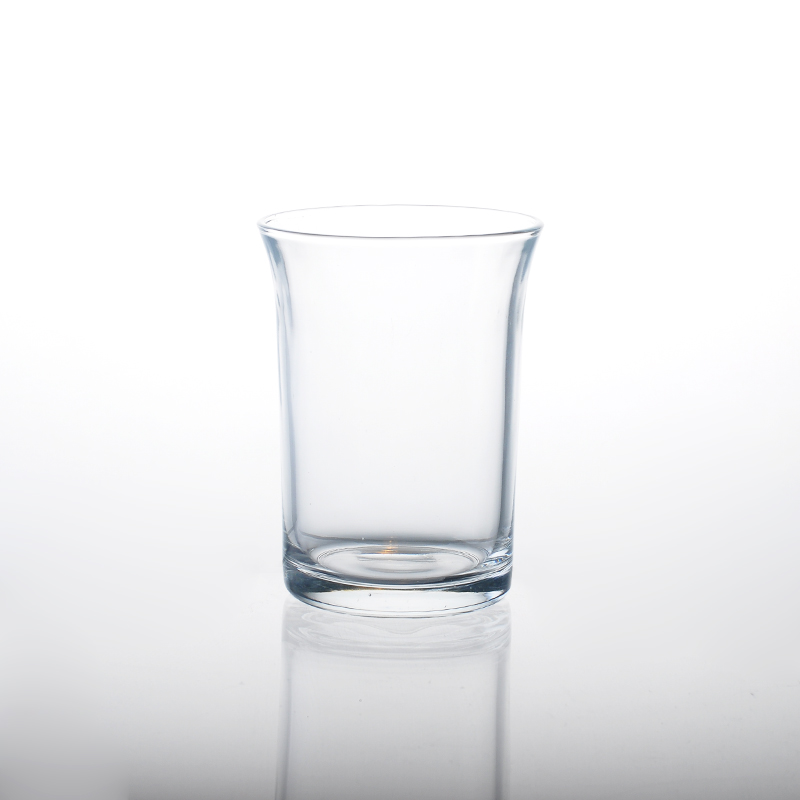 vidro claro copos de suporte de vela votiva