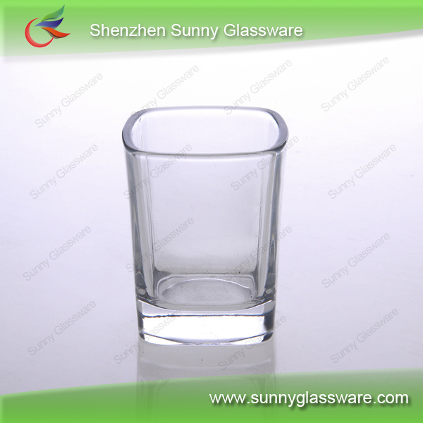 clear liqueur glass