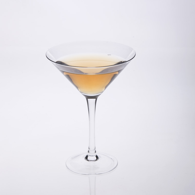 clear martini coctail glass
