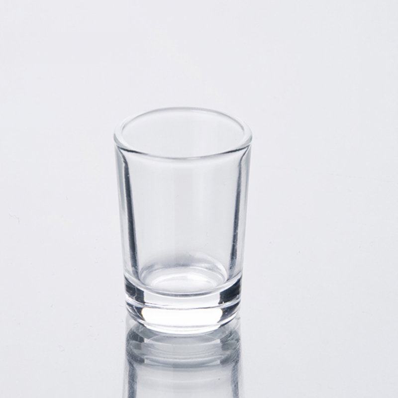 clear mini shot glass