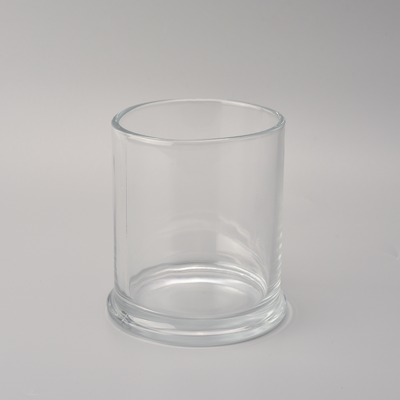 Frasco de vidrio de estado claro para hacer velas 12 oz