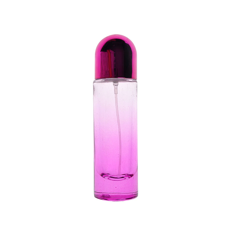 szkło kolorowe butelki perfum