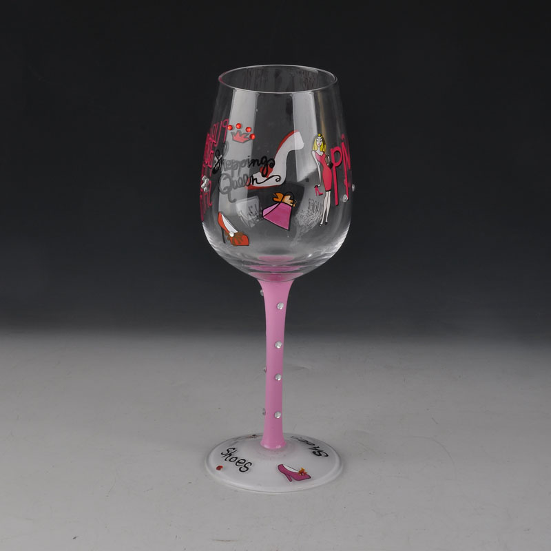 diamante decorado copo de martini