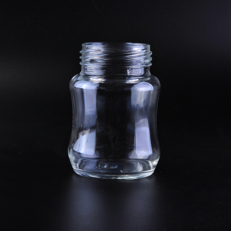 Esvazie o frasco de vidro pyrex oz 7 para bebê ou animal de estimação