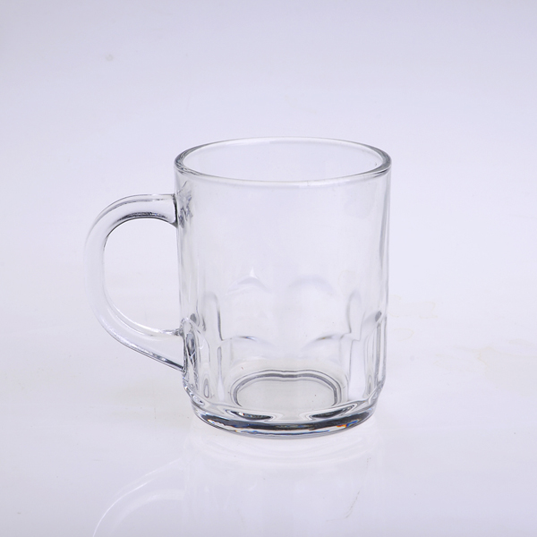 family black tea glass mug