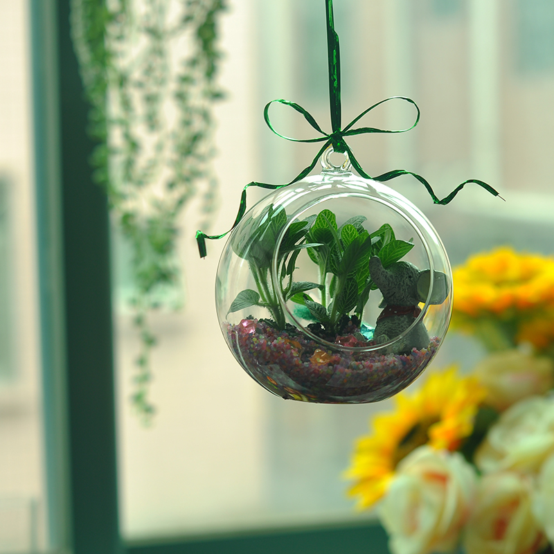 decoración del jardín paisaje vidrio de borosilicato