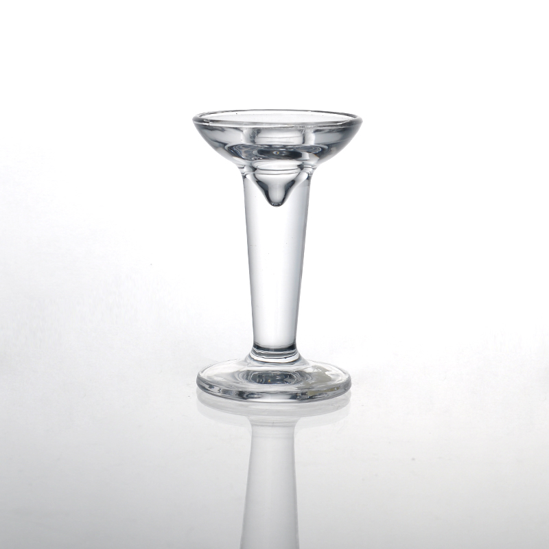 glass candle stick for wedding