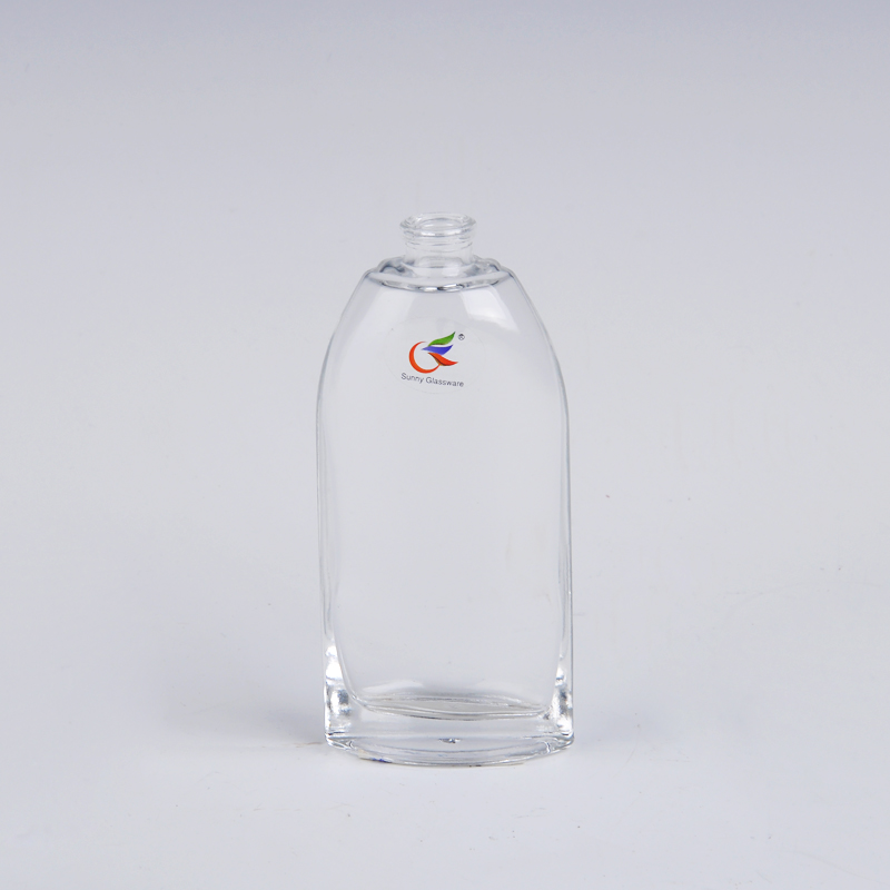 botella de perfume de cristal con 48 ml
