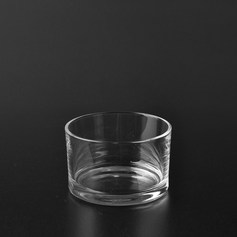 glass votive candle cup