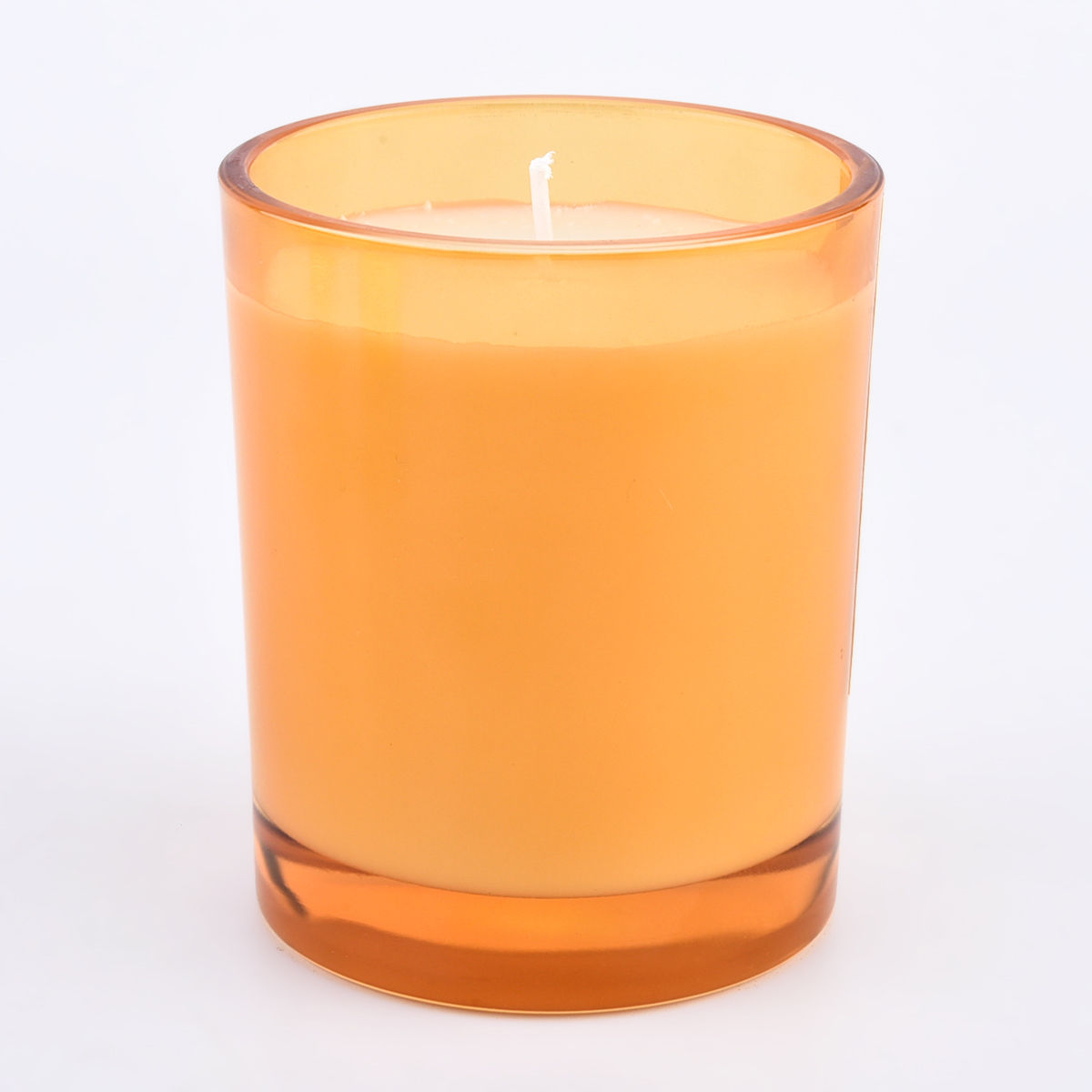 Frascos de vela de vidro colorido brilhante 300ml