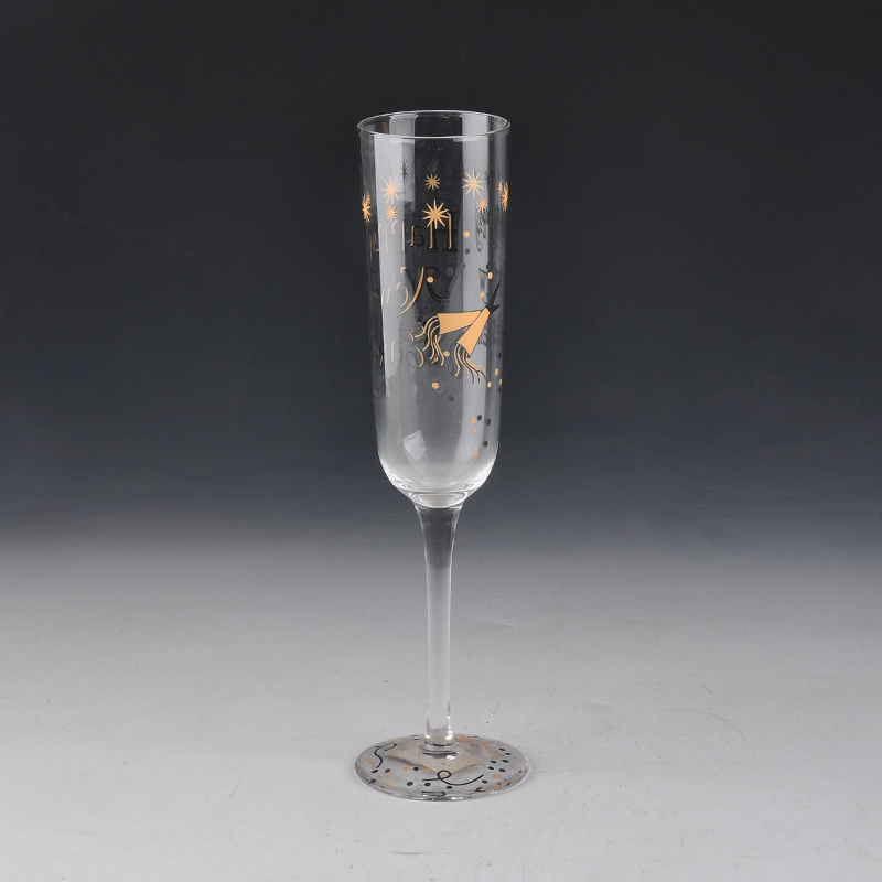 ручной росписью бокал для шампанского