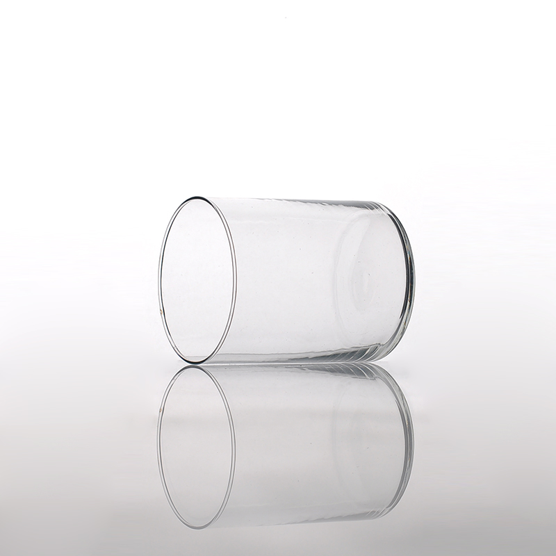 heat resistant borosilicate glass candle holder
